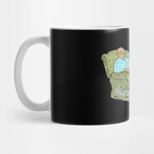 Pierre Bernard’s Recliner Of Rage Circle Design Mug